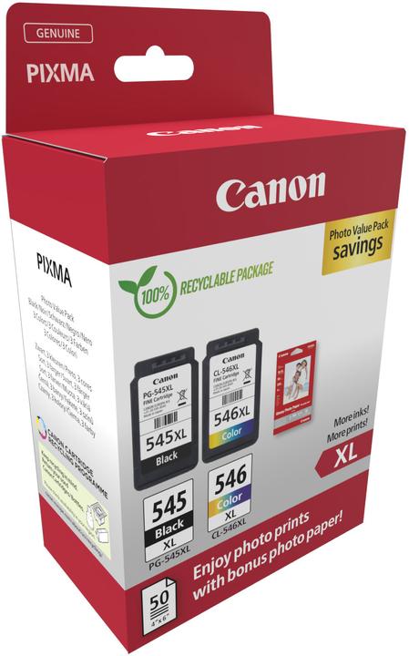 Immagine prodotto Canon PG-545XL/CL-546XL Photo Value Pack (FC, Color)