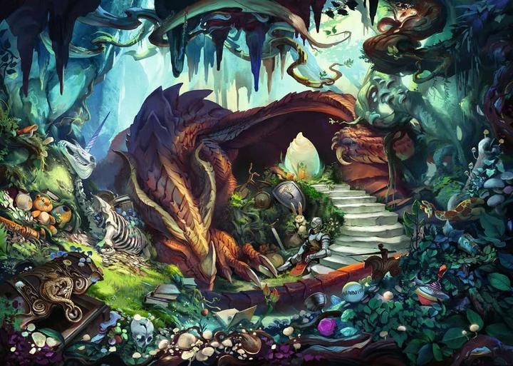 Actual product image Ravensburger Escape Dragon (759 pieces)