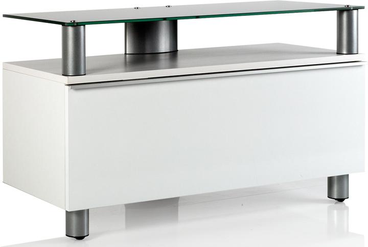 Produktbild VCM Holz TV Lowboard Fernsehschrank Clano mit Rollen (95 x 40 x 55 cm)