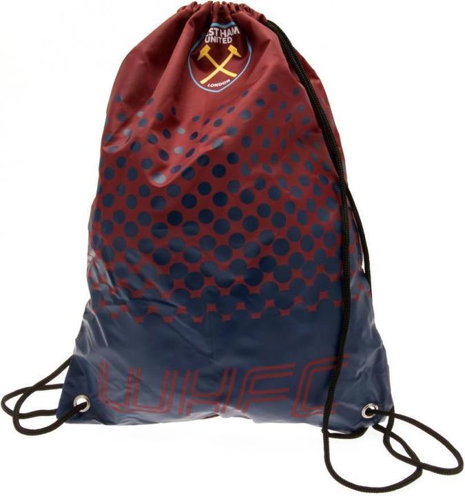 Produktbild West Ham United FC Fade Design Turnbeutel (7.26 l)