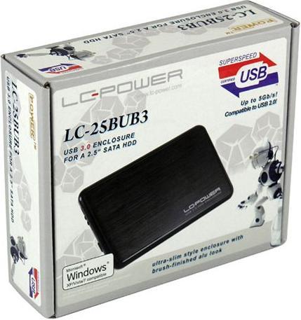 Actual product image LC-Power ext. 2.5" Enclosure LC-25BUB3 (2.5")