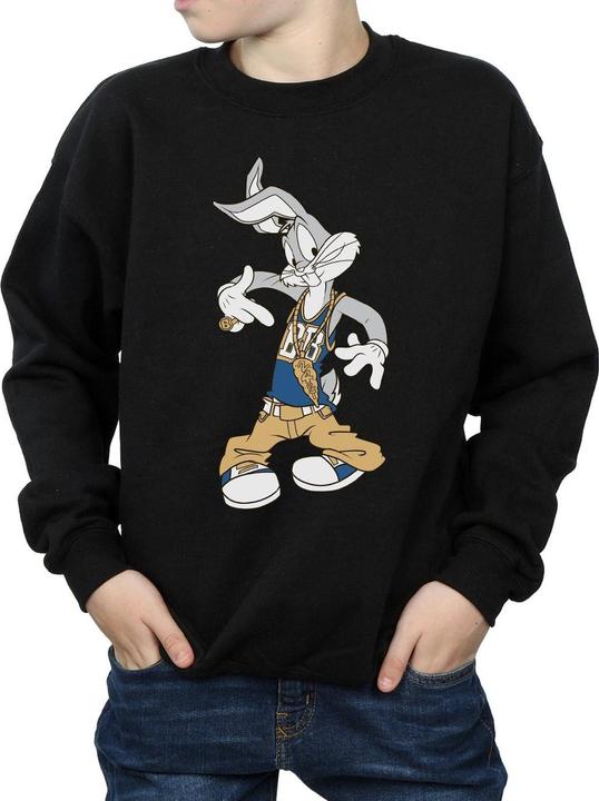 Immagine prodotto Looney Tunes Bugs Bunny Rapper Felpa Ragazzi (128)