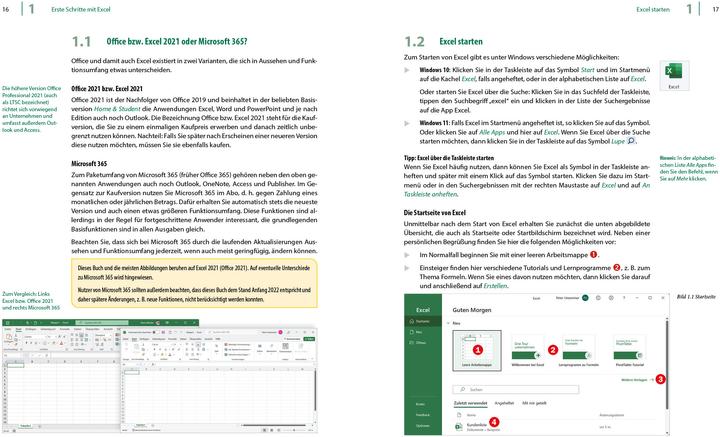 Immagine prodotto Excel 2021 - Stufe 1: Grundlagen (Tedesco, Anja Schmid, Inge Baumeister, 2022)