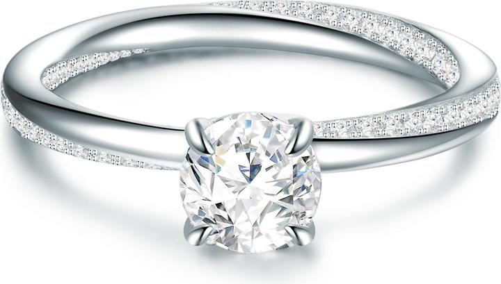 Trilani Damen Sterling Silber Zirkonia silber - 15724