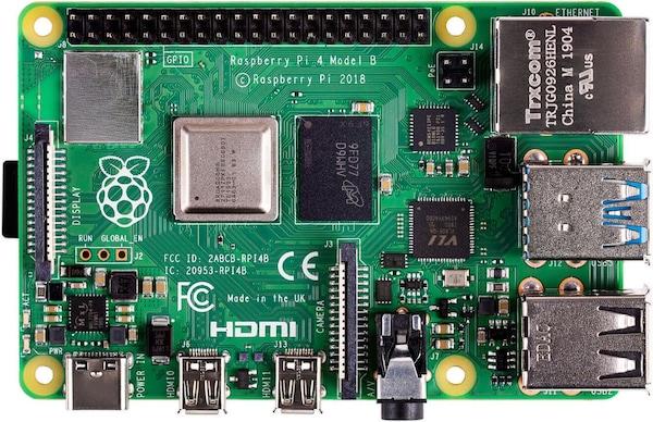 Produktbild Raspberry Pi 4 4G Basic Kit inkl. HDMI + 16GB SD