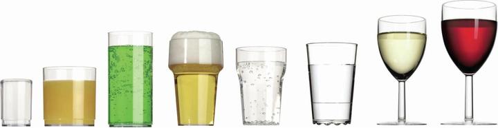 Image du produit Mepal Verres à vin en plastique
