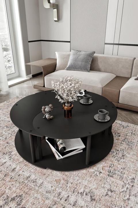 Actual product image Hanah Home Yin Yang Coffee Table 3 Set (70 x 38 x 70 cm)