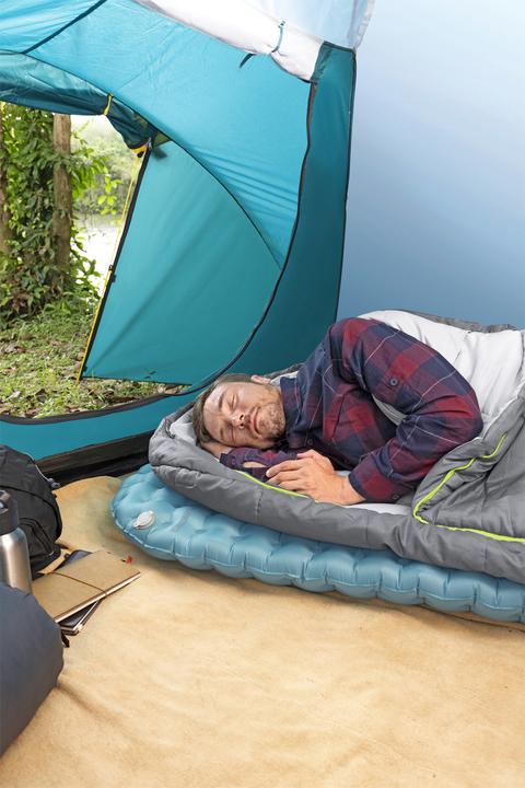 Actual product image Bestway AlpineLite™ inflatable single XL sleeping pad for mummy sleeping bags 183 x 63.5 x 7.5 cm