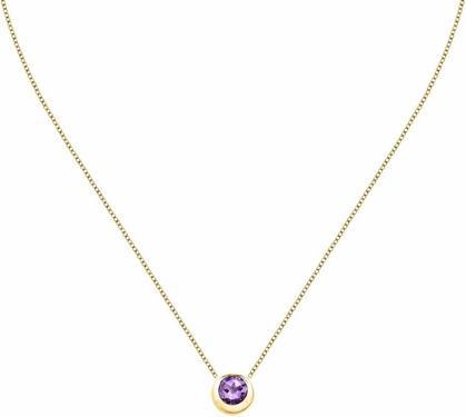 Immagine prodotto Morellato - Lovely Gold Plated Amethyst Necklace Semipreziose SAXN02