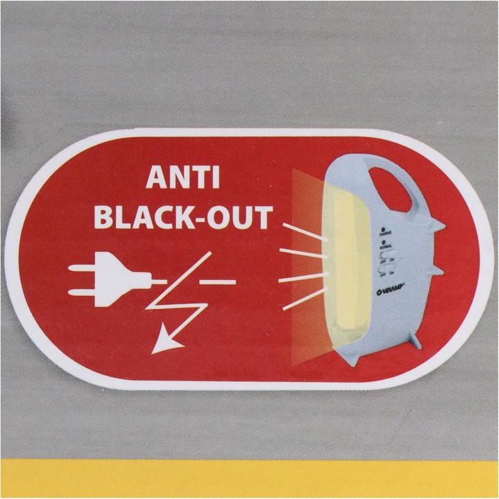 Actual product image Velamp Ovidea Led Evo Rechargeable Antiblack-Out Lamp (320 lm)