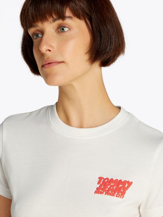 Actual product image Tommy Jeans Tjw Reg Tj Bubble Tee (L)