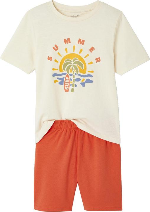 Actual product image Vertbaudet 3er-Pack Jungen Sommer-Schlafanzüge mit Surfer-Prints und Recycling-Baumwolle (140)