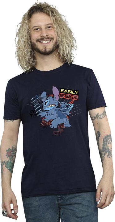 Produktbild Disney Lilo And Stitch Easily Distracted TShirt (3XL)