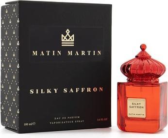 Actual product image Matin Silky Saffron Eau de Parfum for Women and Men Saffron Lemon Grapefruit Intense and Long Lasting (Eau de parfum, 100 ml)