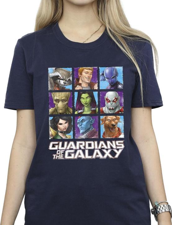 Produktbild Guardians of the Galaxy Character Squares TShirt (S)