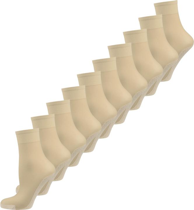 Produktbild Nur Die Basicsocken Baumwollsohle (10er Pack, 35 - 38)