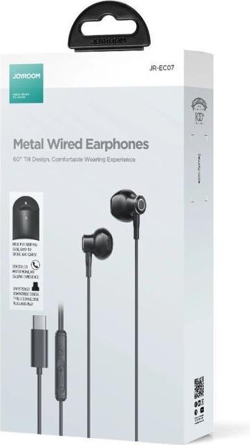 Immagine prodotto Joyroom Auricolari a filo JR-EC07, Tipo-C (Senza fili)