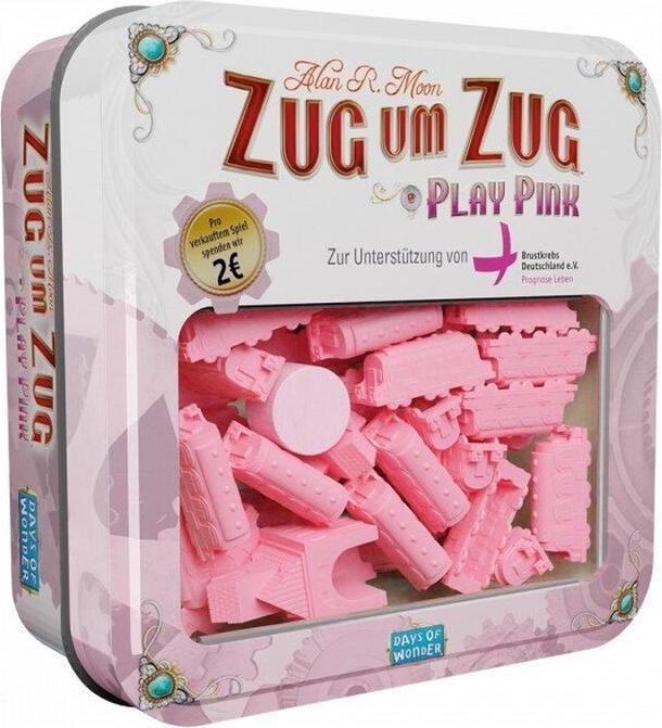 Produktbild Days of Wonder Zug um Zug-Play Pink (Deutsch)