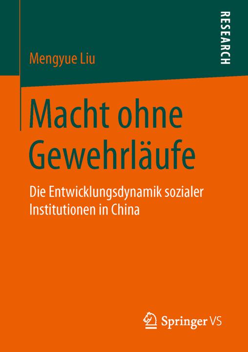Immagine prodotto Macht ohne Gewehrläufe (Mengyue Liu, 2015)