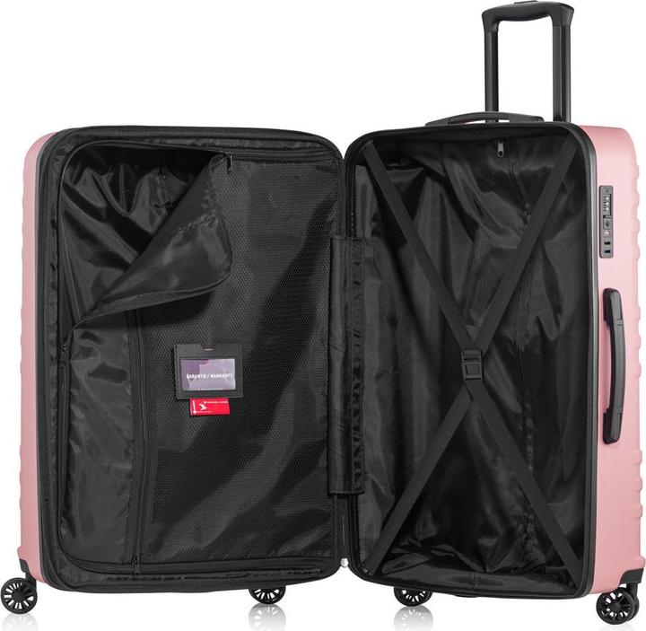 Actual product image Pack Easy Mena,, Trolley-Koffer L, rosa (136 l, L (90 - 115l))