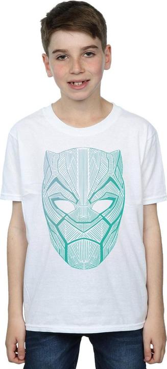 Image du produit Garçons - T-shirt Black Panther Tribal Mask (140, 146)