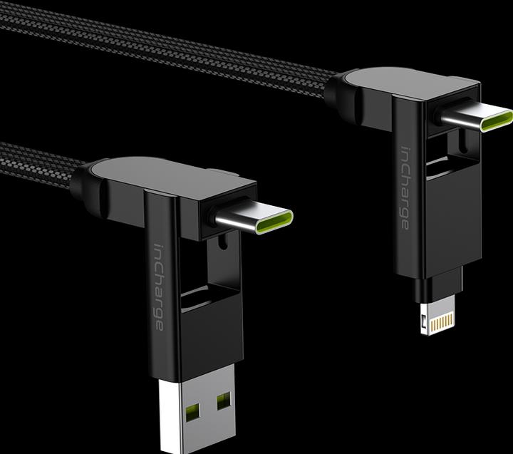 Actual product image Rolling Square InCharge X Max (1.50 m, USB 2.0)
