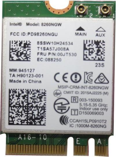 Produktbild Lenovo Network Adapter - - M.2 Card - 802.11acfor Thinkpad 13