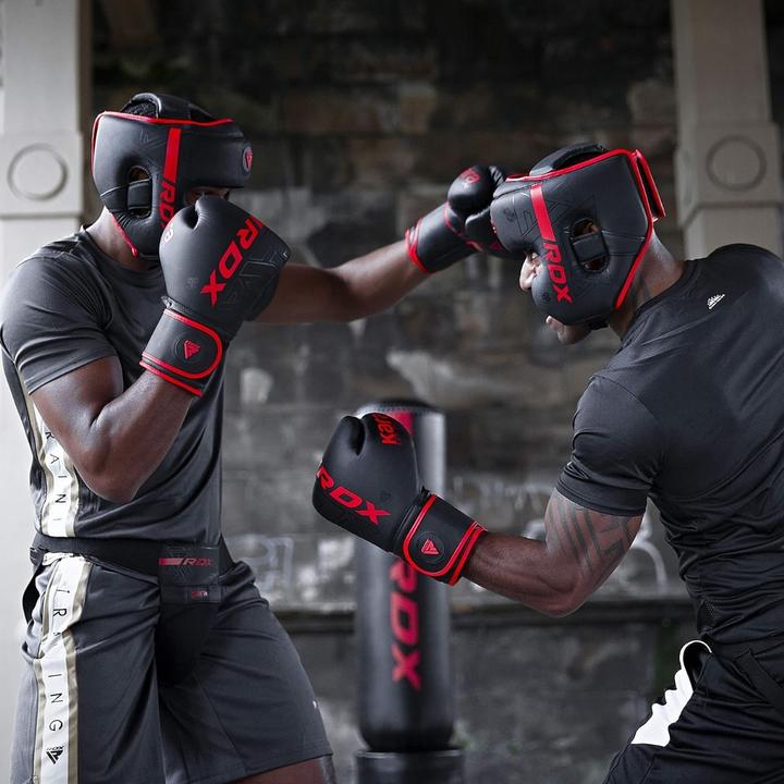 Actual product image Rdx Head Guard F6 Matte Red-L (L)