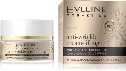 Immagine prodotto Eveline EVELINE Organic Gold Crema Antirughe-Lifting przeciwzmarszczkowy krem lifingujący na dzień i na n (50 ml)