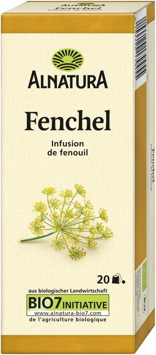 Immagine prodotto Alnatura Tè al finocchio biologico 20 pezzi 45g (45 g)