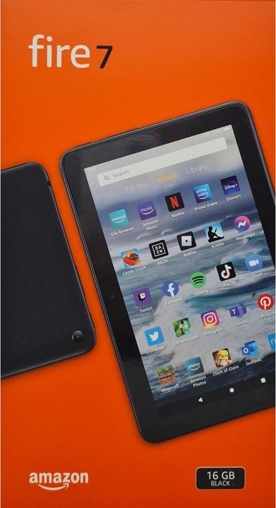 Immagine prodotto Amazon Fire 7 16GB (7", 16 GB, Nero)