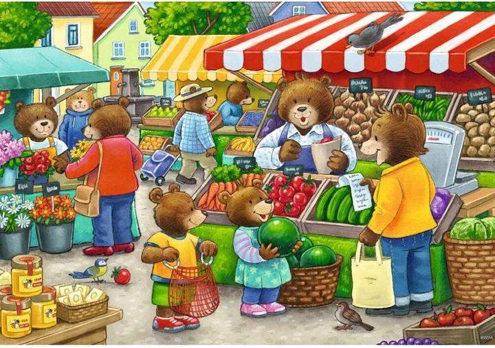 Actual product image Ravensburger Come on, let's go shopping (12 pieces)