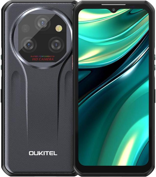 Image du produit Oukitel WP39 5G (6.6" - NFC - 11 000 mAh - 256 Go, 6 Go RAM) Noir (256 Go, Gris, 6.60", 64 Mpx)