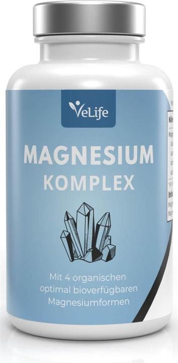 Produktbild VeLife Magnesium Komplex (120 Stück, Kapseln, 105 g)