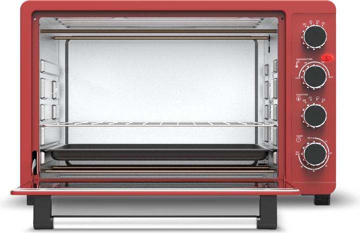 TurboTronic By Z-Line Mini-four rétro à convection 45L Red