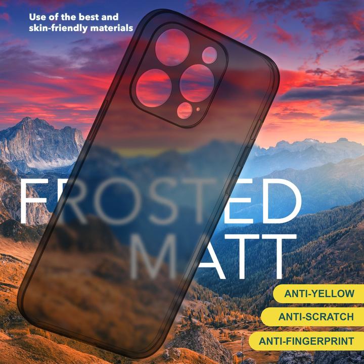 Image du produit Nalia Étui rigide mat extrêmement fin de 0,3 mm d'épaisseur (Apple iPhone 15 Pro)