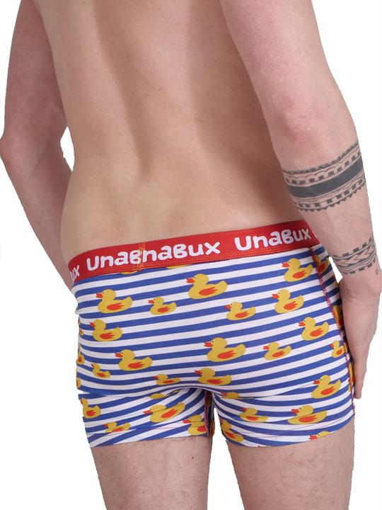 Actual product image Unabux Boxer BLACK WHITE RABBIT (M, pack of 2)