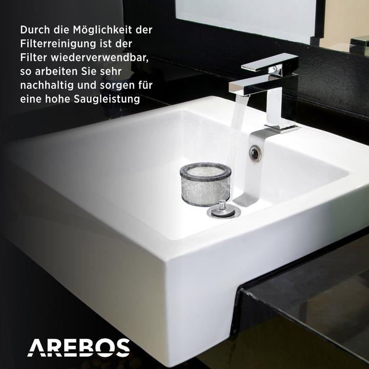 Image du produit Arebos Aspirateur à cendres 1200 W - 20 L (Aspirateur de cendres)