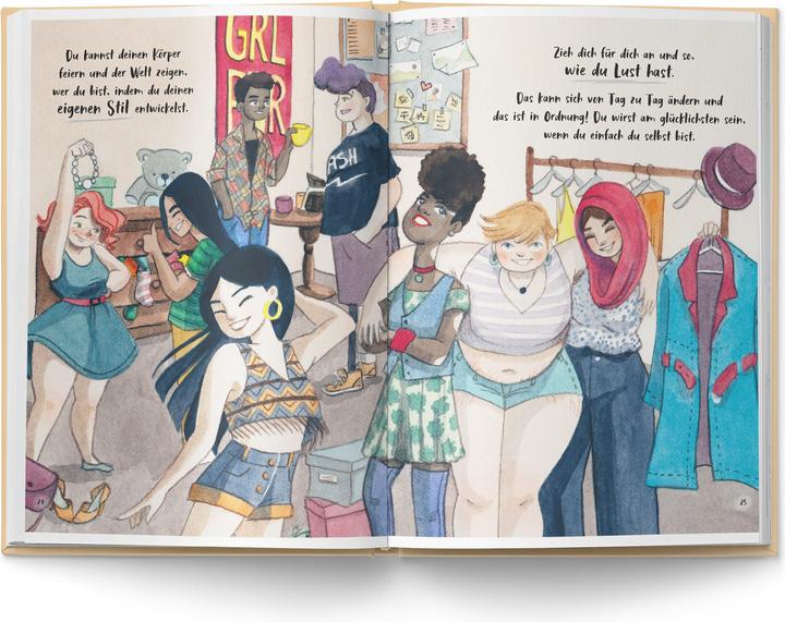 Actual product image Zuckersüss Die Anleitung zur Selbstliebe: Liebe deinen Körper (German, Jessica Sanders, Carol Rossetti, 2020)