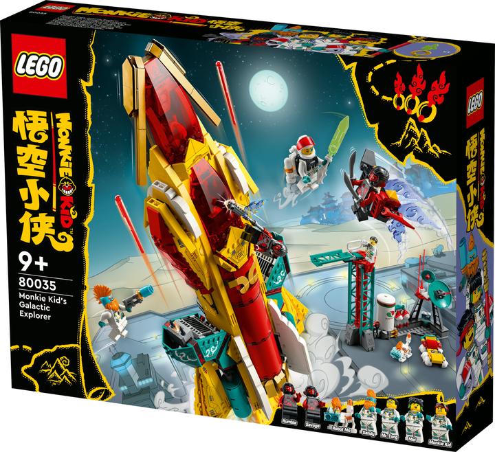 Produktbild LEGO Entdeckerraumschiff (80035, LEGO Monkie Kid, LEGO Seltene Sets)