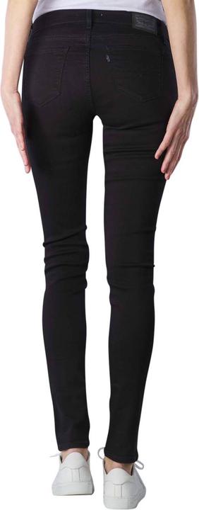 Actual product image Levis 711 Jeans Skinny Fit soft black (W33/L28)