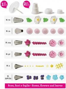 Produktbild Decora Rosen, Blüten & Blätter (Spritztüllen)