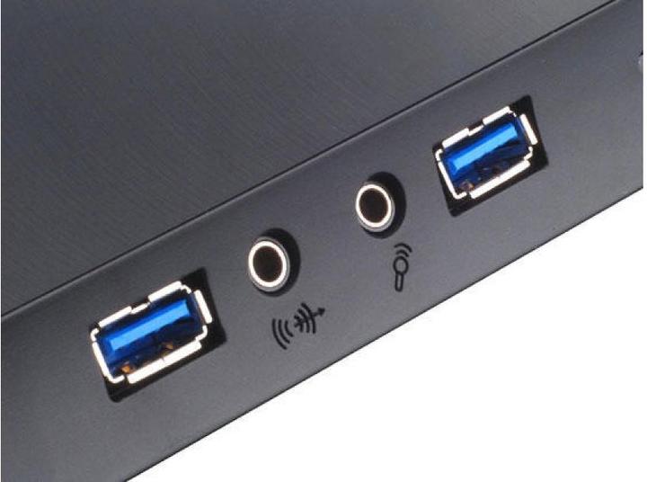 Actual product image Silverstone Milo ML03B (mATX, Mini-ITX)