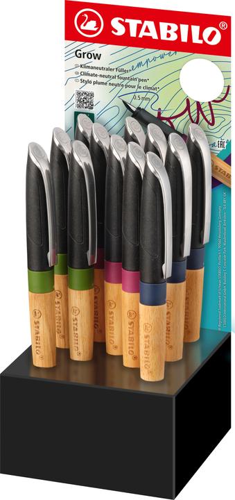 Produktbild STABILO Grow Füller 12er Display (Assortiert, 12 x)