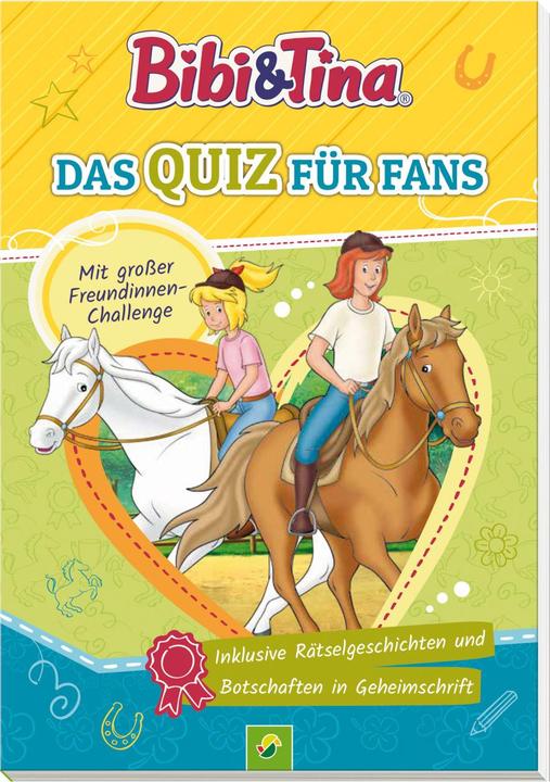Produktbild Bibi & Tina - Das Quiz für Fans (Deutsch, Svenja Dieken, Schwager & Steinlein Verlag, 2022)