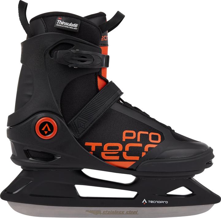 Produktbild Tecnopro Phoenix 2.0 Schlittschuh Men (Grösse: 44.0, 900 schwarz/orange) (44)