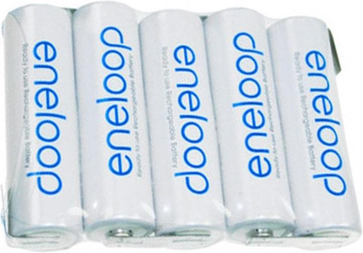 Sanyo Battery Eneloop F1x5 5/BK-3MCCE with solder lug (6 V, 1900 mAh)
