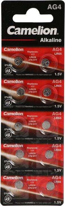 Produktbild AccuCell AG 4 (10 Stk., AG4, 18 mAh)
