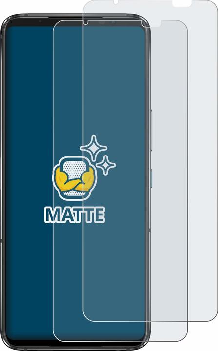 Produktbild BROTECT Entspiegelungs-Schutzfolie Displayschutz Matt (2 Stück, Asus ROG Phone 7 Ultimate)