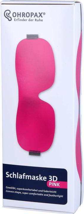 Actual product image Ohropax Sleep mask 3D Pink, 1 pc (Sleeping mask)